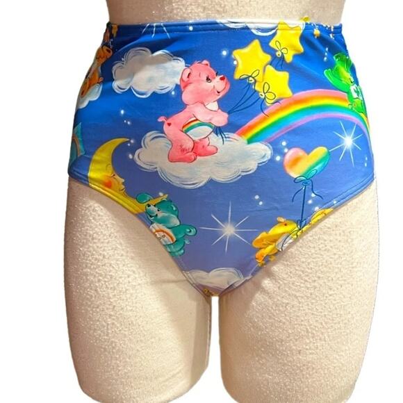ModCloth x Care Bears The Sara High-Waisted Bikini Bottom Size - Picture 2 of 14